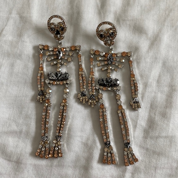 BaubleBar Jewelry Baublebar Skeleton Earrings Poshmark
